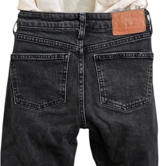 BDG‎ Urban Outfitters Womens Slim Straight Jeans 26 Stretch Black Denim Laine - Picture 7 of 8